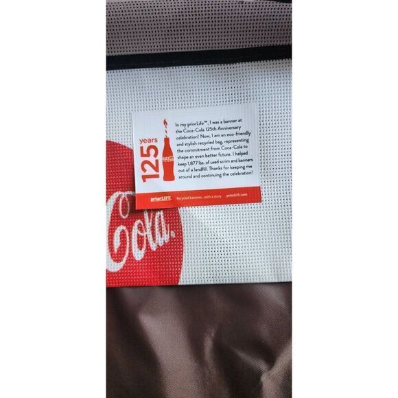 Authentic Coca Cola Recycled Banner Bag - Picture 5 of 5